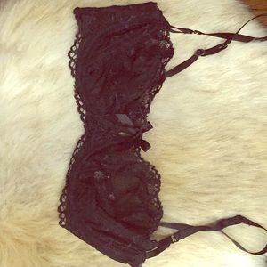 Victoria Secret  Black Lace Demi Cup lingerie